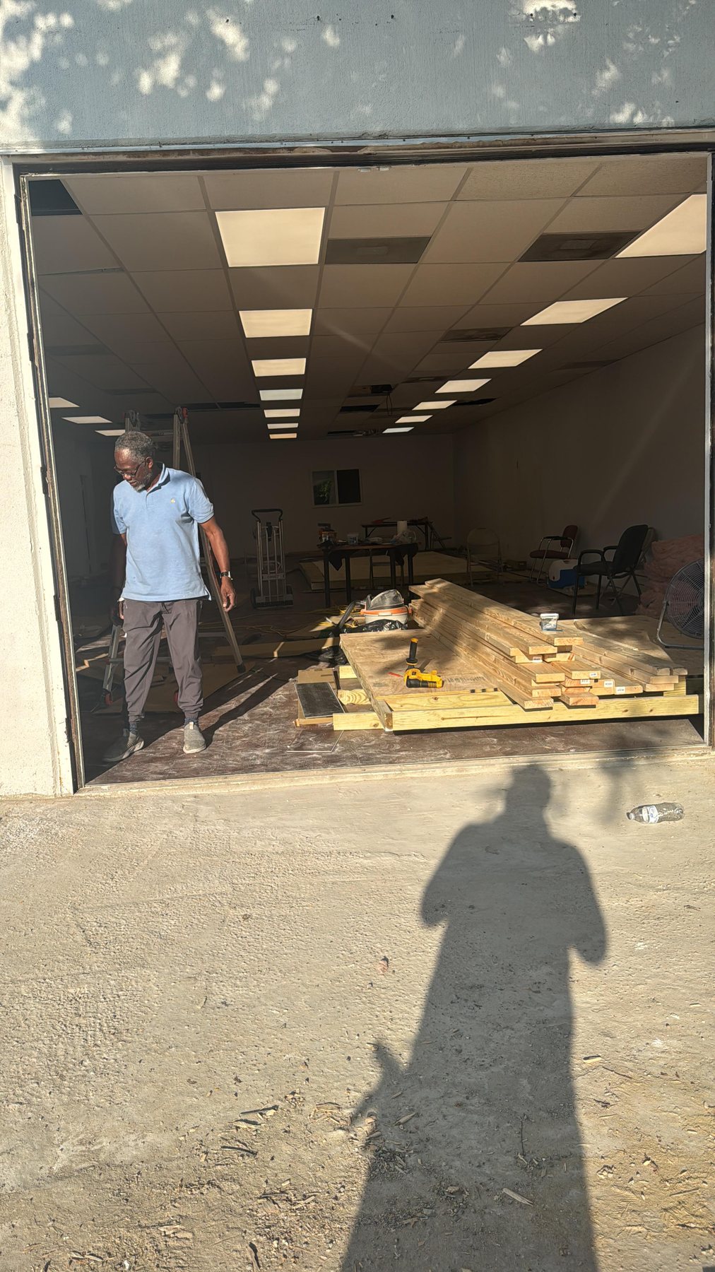 The Dominion Parish church construction and transformation photo 9