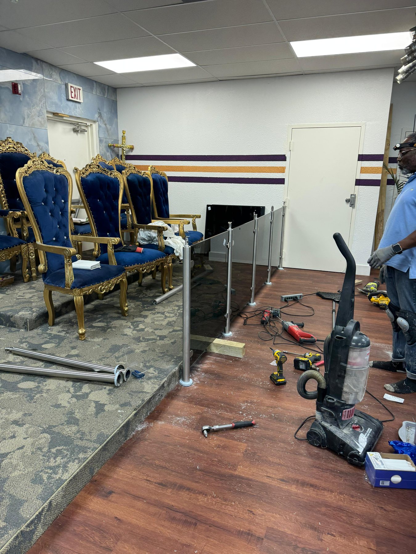 The Dominion Parish church construction and transformation photo 18
