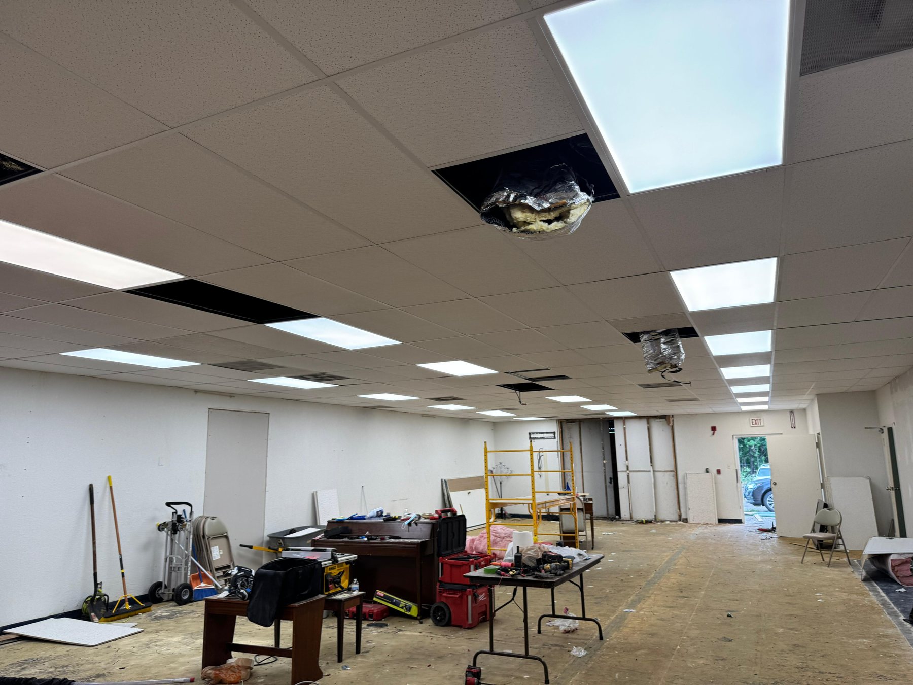 The Dominion Parish church construction and transformation photo 26