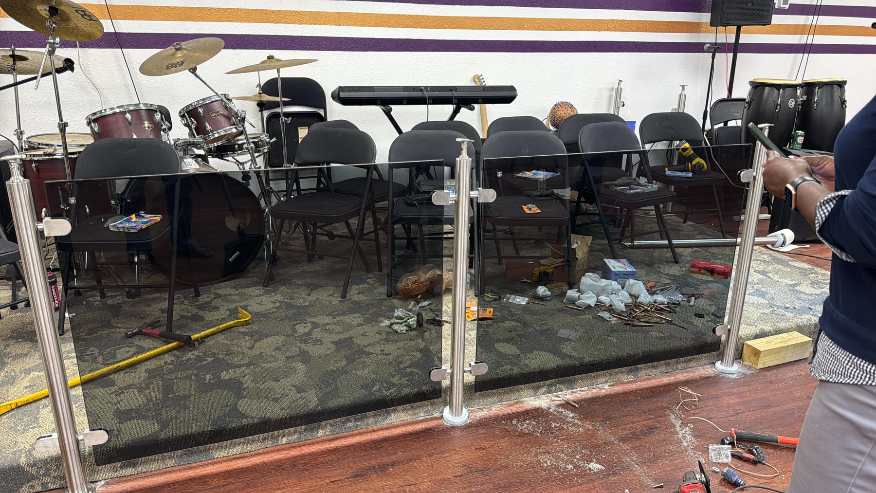 The Dominion Parish church construction and transformation photo 56