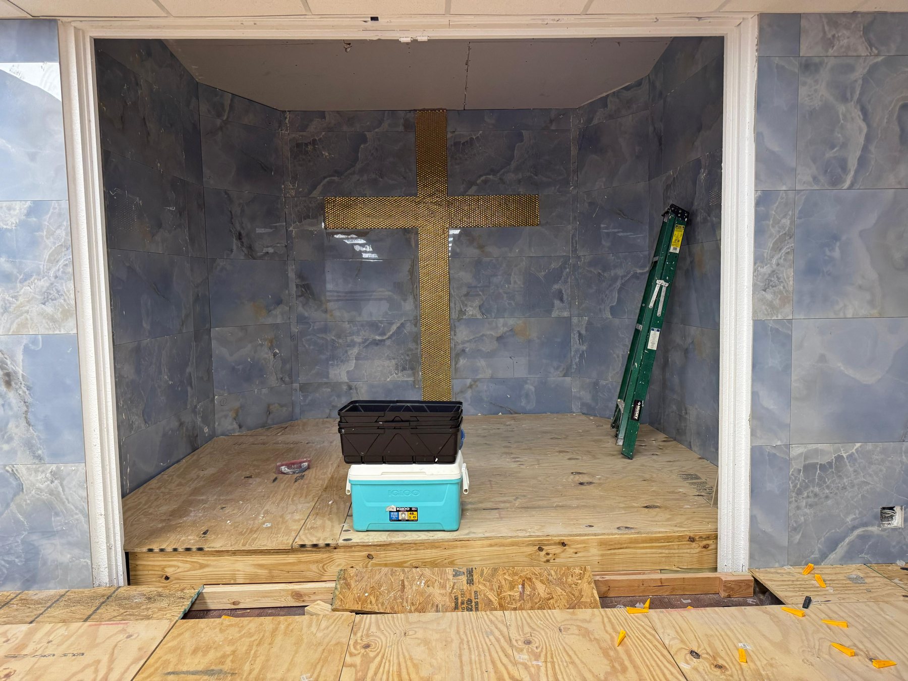 The Dominion Parish church construction and transformation photo 66