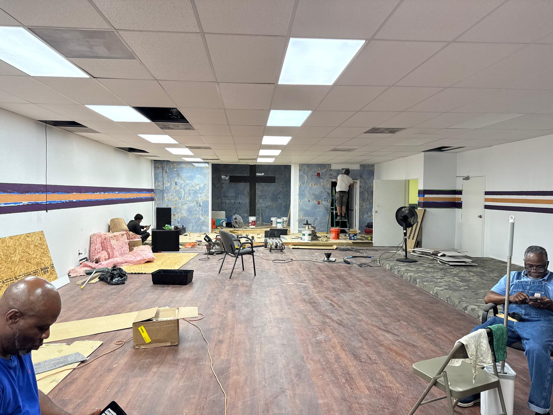 The Dominion Parish church construction and transformation photo 78